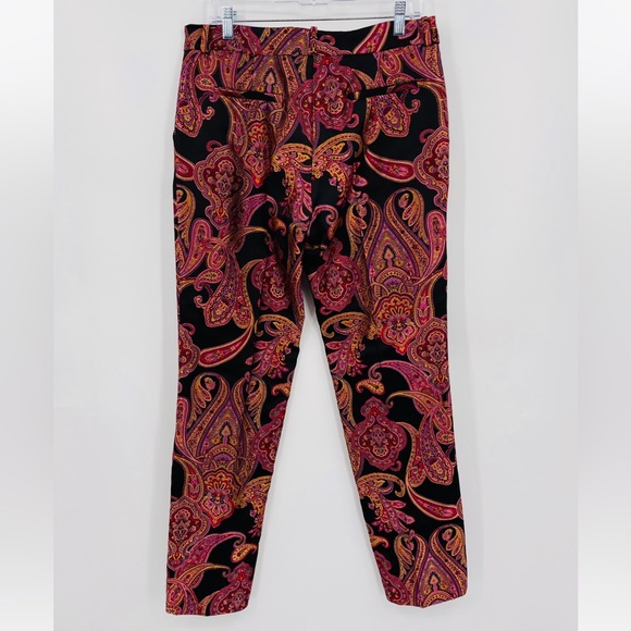 Beautifully Embroidered Pants made in Italy by Pamela Milano Jacquard Paisley - Picture 10 of 10
